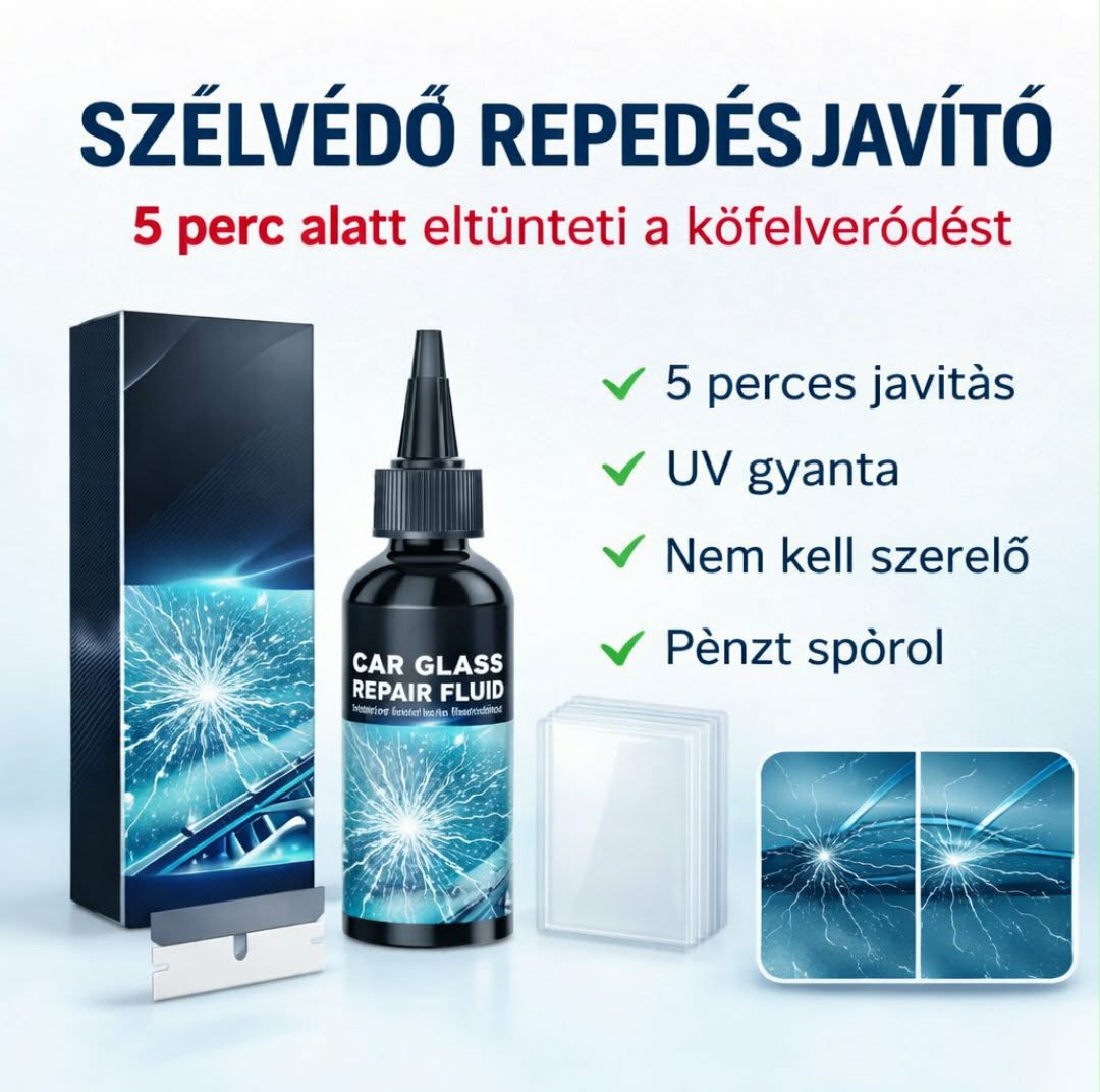 Szélvédő repedésjavító